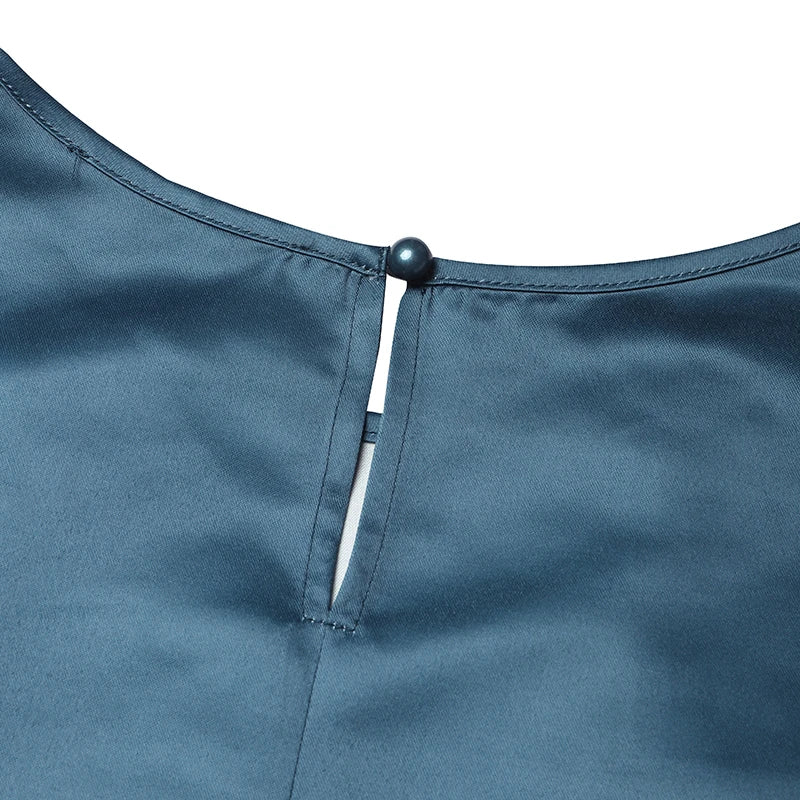 ZANZEA Flowers Print Womens Elegant Party Wedding Satin A-Line Dress Floal Print Dresses