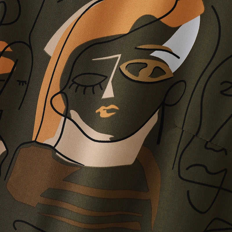 ZANZEA Elegant Style Women��s Dresses Sleeveless Round Neck Printed A-Line Mermaid Dress