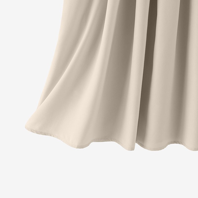 ZANZEA Women Elegant Stand Collar Sundress Sleeveless A-Line Midi Party Prom Dress