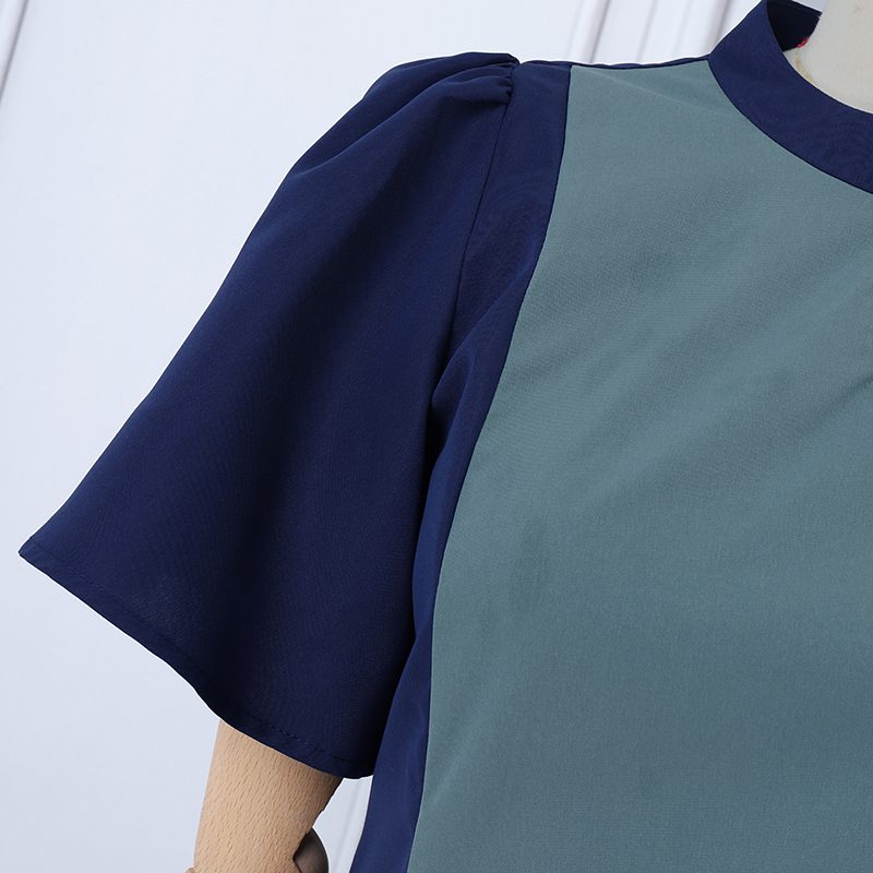 ZANZEA Korean Style Women��s Dresses Elegant Fashion Short Sleeve Elastic Waist Party Bodycon Dress