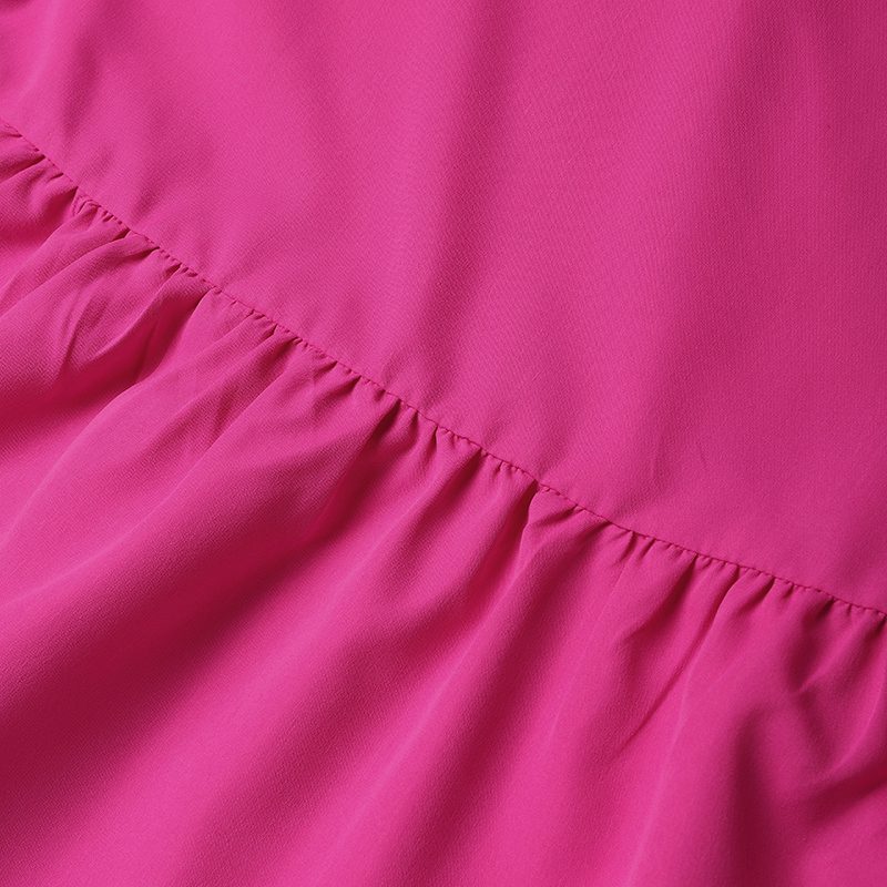 ZANZEA Women��s Dresses Summer Vintage Casual Lantern Sleeve Ruffled Trim Square Neck Loose Solid Dress